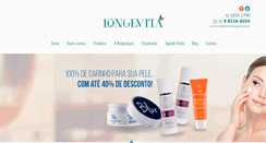 Desktop Screenshot of farmacialongevita.com.br